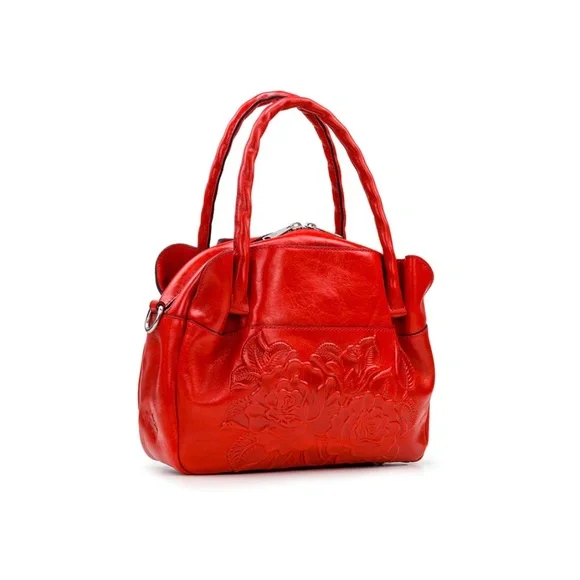 Patricia Nash Ashford Crossbody - Papaya - Picture 2 of 6